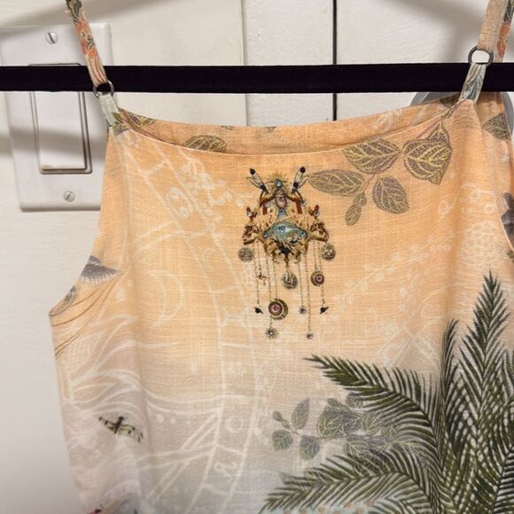 Milla by Camilla Girls Tiered Gully of Jupiter Cotton Dress. Size 10. - Picture 7 of 9